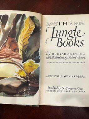 The Jungle Books Vol. 1 by Kipling